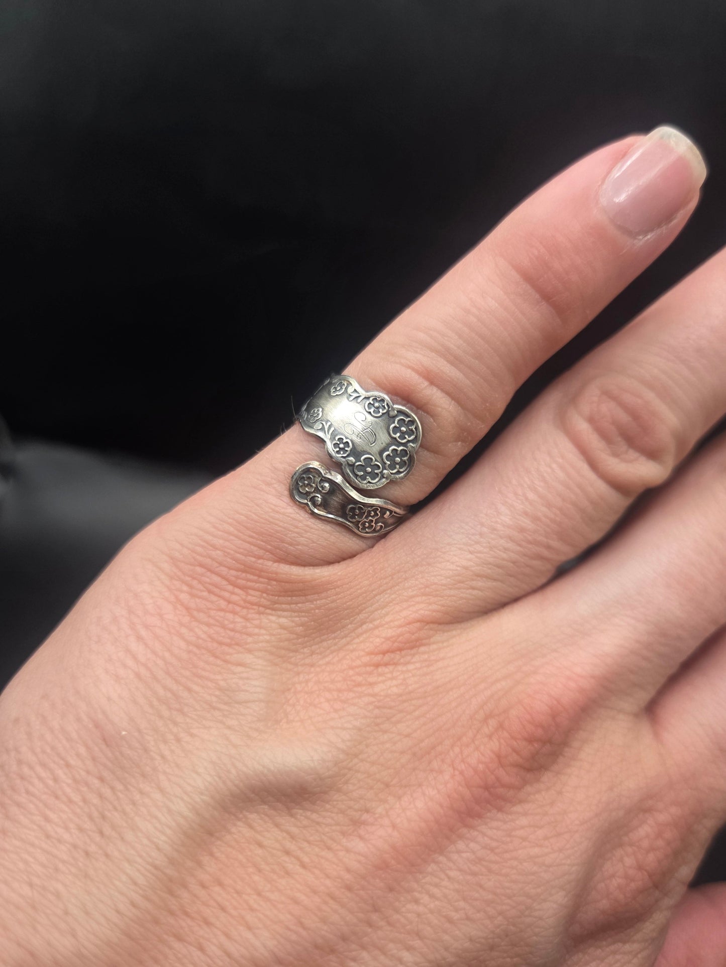 Sterling Silver Spoon Ring