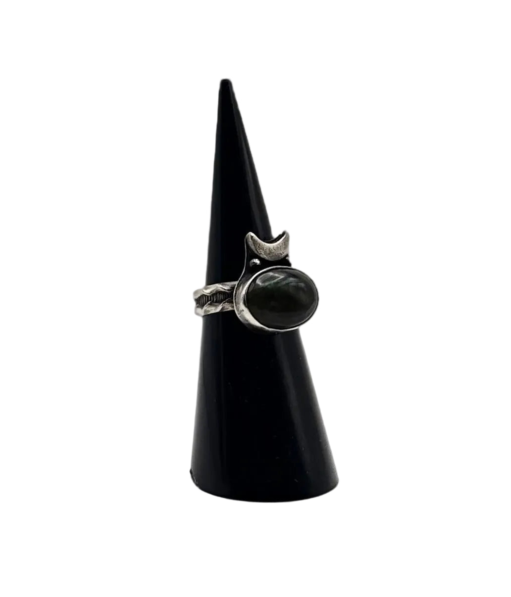 Sterling Labradorite Ring