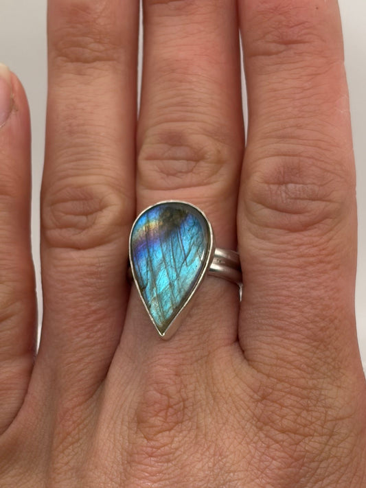Labradorite Ring