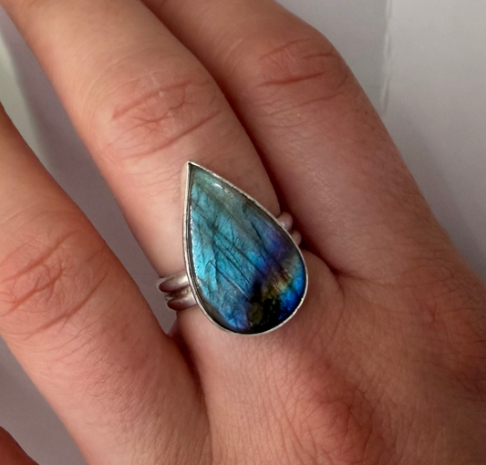 Labradorite Ring