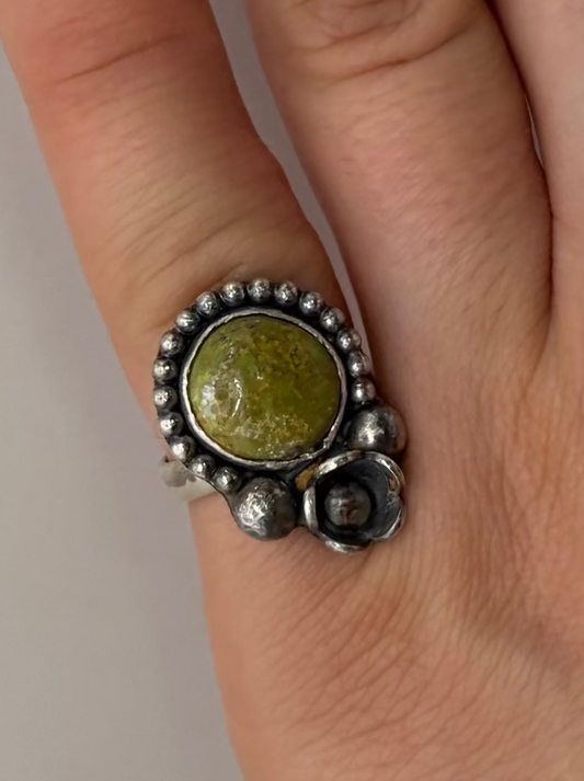 Green Turquoise Ring