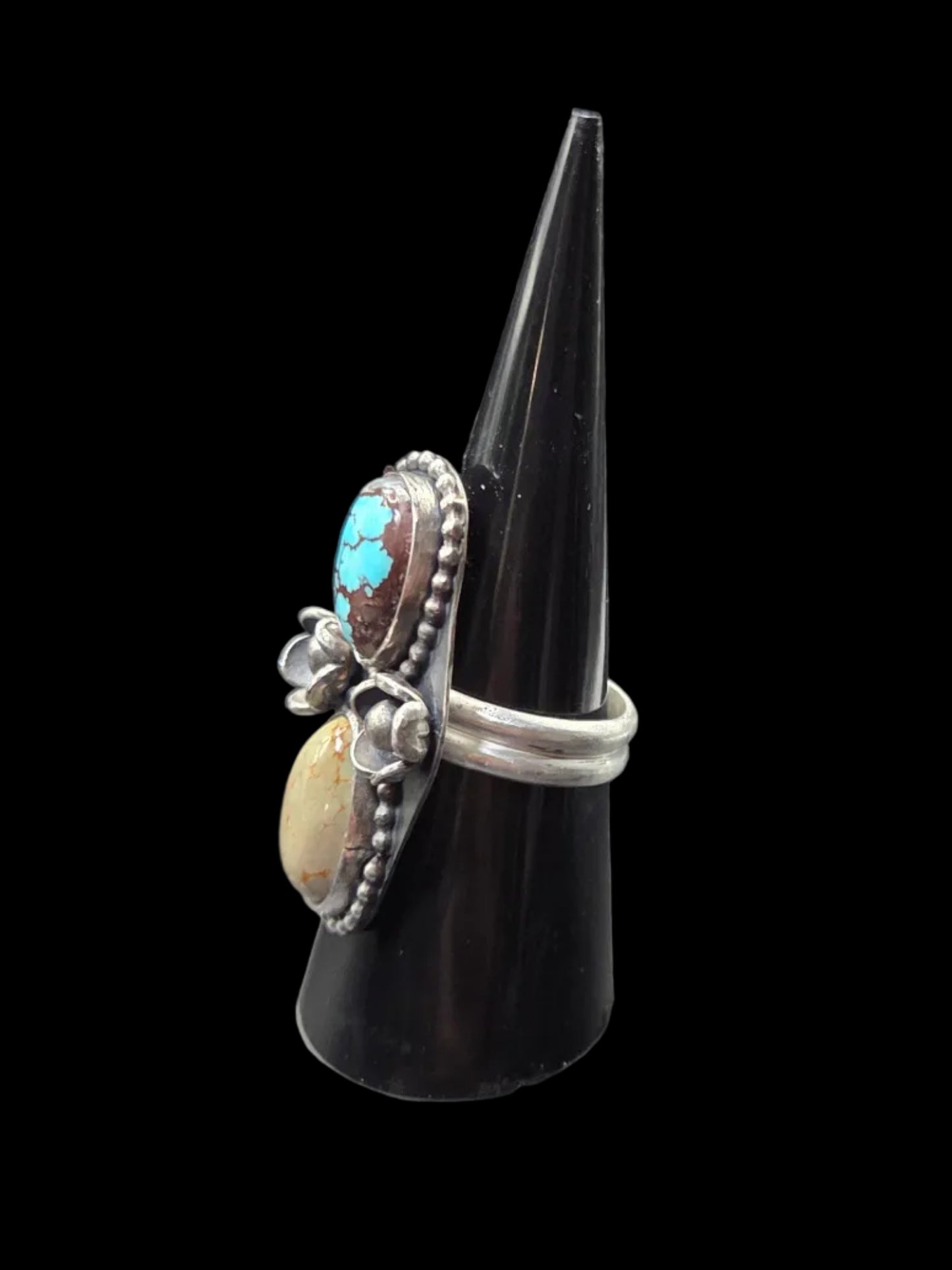 Double Turquoise Ring