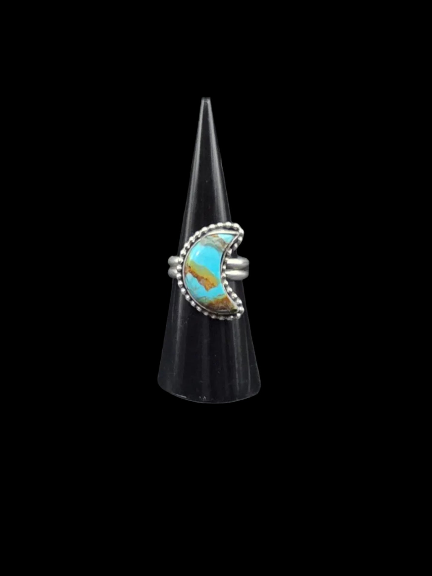 Turquoise Moon Ring