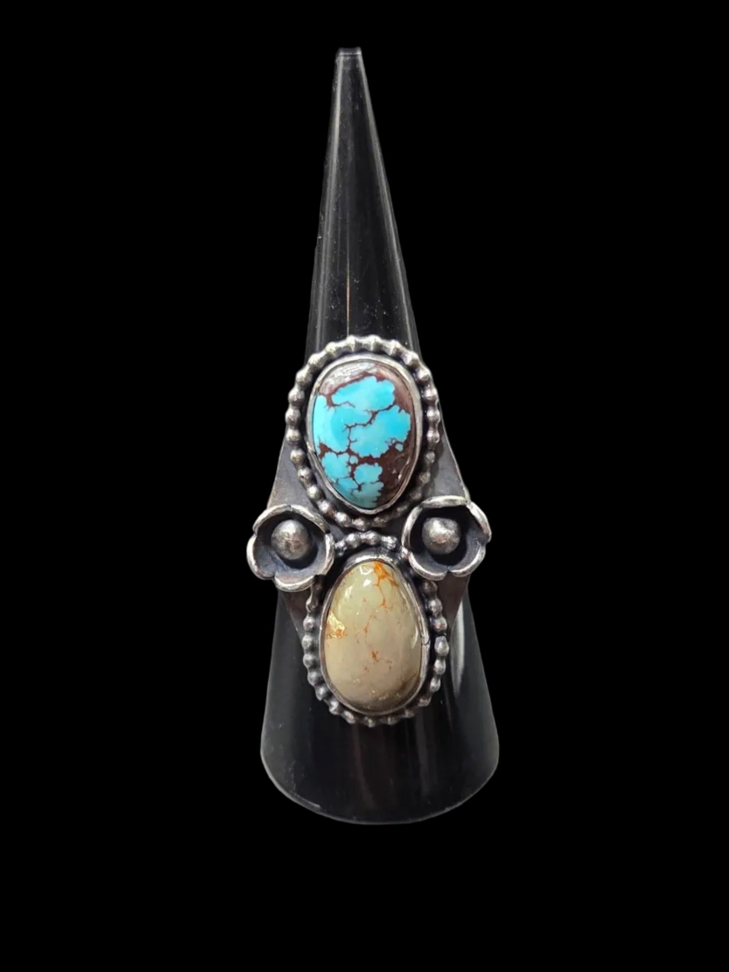 Double Turquoise Ring