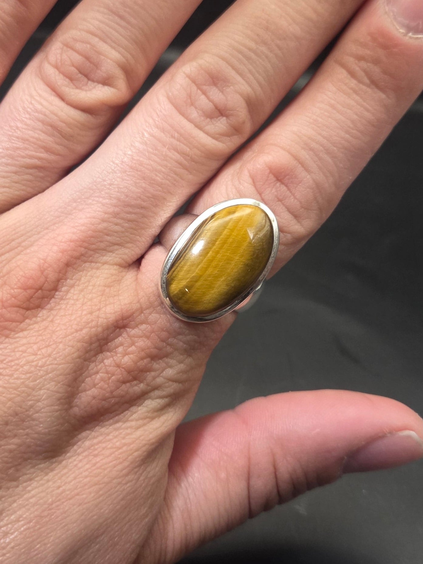 Tiger Eye Ring