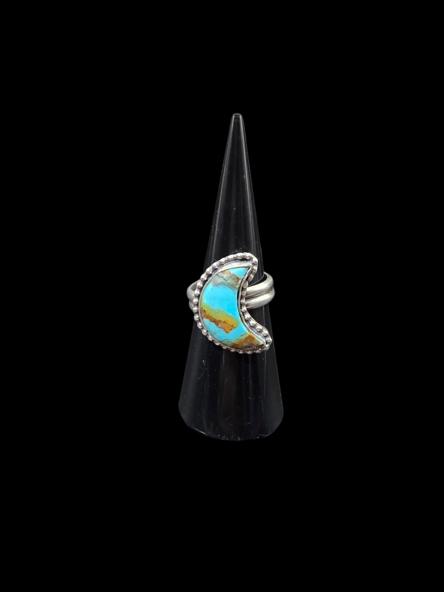 Turquoise Moon Ring